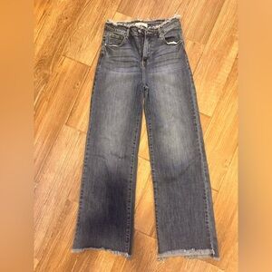 Risen Brand Wide-Leg Women's Jeans in Medium Blue 29